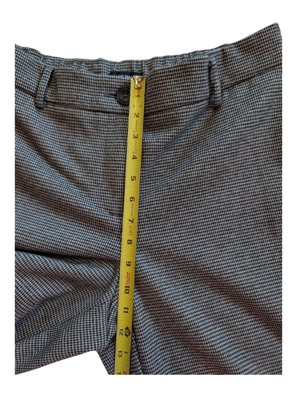 Hilary Radley Black And White Wide-Leg Women's Dress Pants - Picture 9 of 10